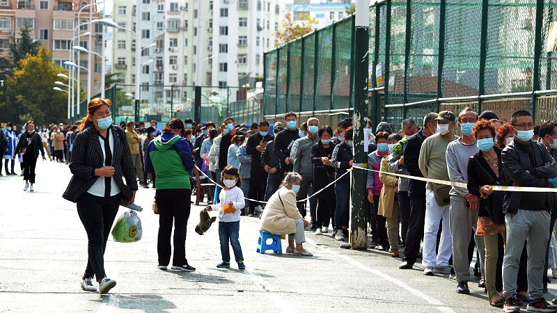 China realiza nueve millones de test en cinco días | Ver