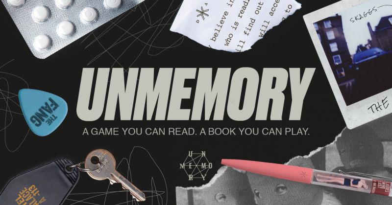 'Unmemory', entre el videojuego y la literatura 