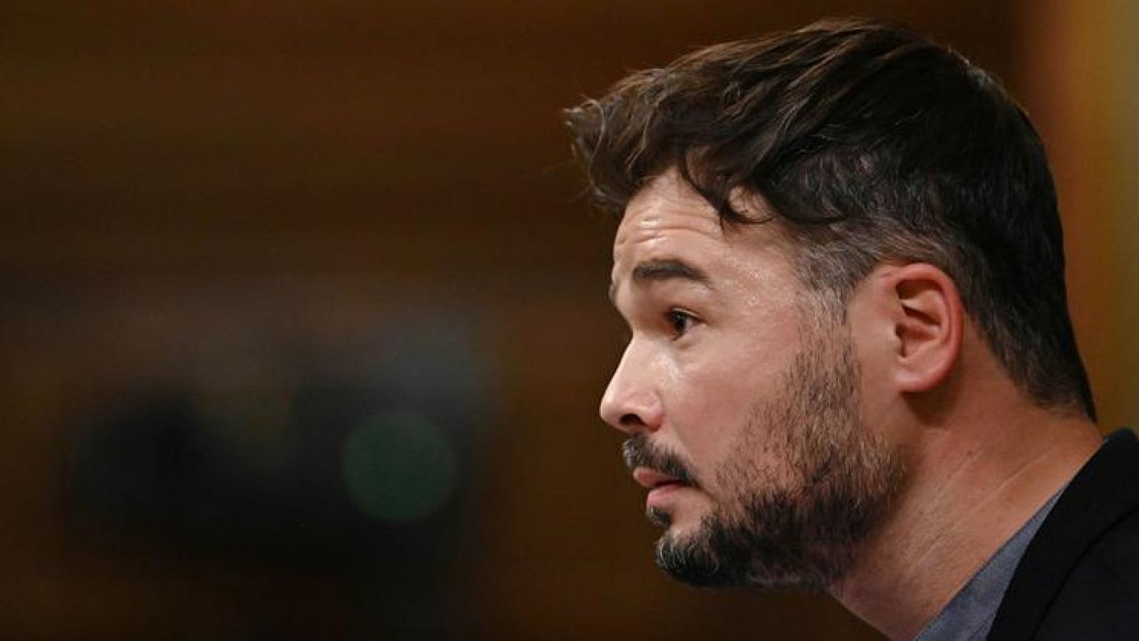 Rufián, sobre la moción de censura de Vox: "Forma parte de la estrategia de la extrema derecha de traficar con el virus" - La hora de La 1 | Ver