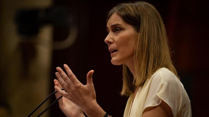 Jéssica Albiach, candidata de Catalunya en Comú Podem, asegura que las próximas elecciones catalanas no serán plebiscitarias 