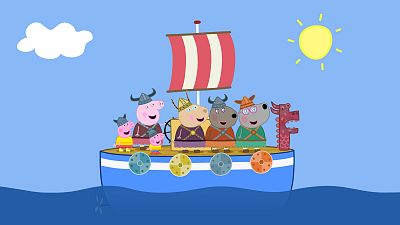 Peppa Pig (en inglés) - Viking day - RTVE.es - Peppa Pig en inglés | Watch
