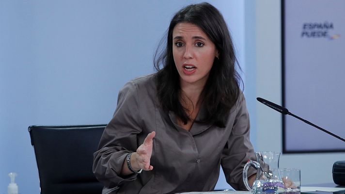 Especiales informativos - Irene Montero recuerda la "lucha histórica" para que hombres y mujeres cobren lo mismo por el mismo trabajo