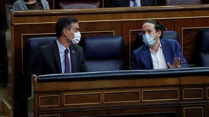 Telediario 1 - PSOE y Unidas Podemos registran la reforma del Poder Judicial para eludir el veto del PP