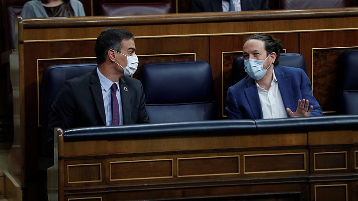 Telediario 1 - PSOE y Unidas Podemos registran la reforma del Poder Judicial para eludir el veto del PP