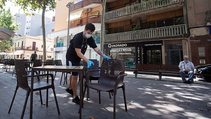 El Govern baraja el cierre de bares y restaurantes en Cataluña hasta final de mes para frenar la expansión del coronavirus