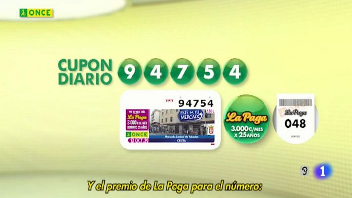 Sorteos ONCE - Sorteo ONCE - 13/10/20