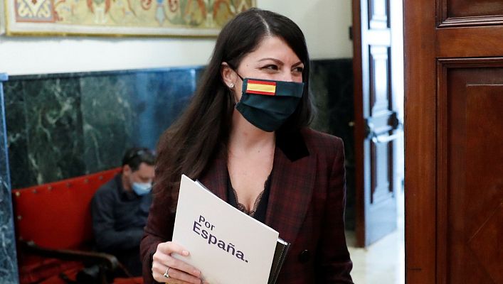La noche en 24h - Macarena Olona, sobre la moción de censura: "Estamos dando un paso que es exigido por los españoles"