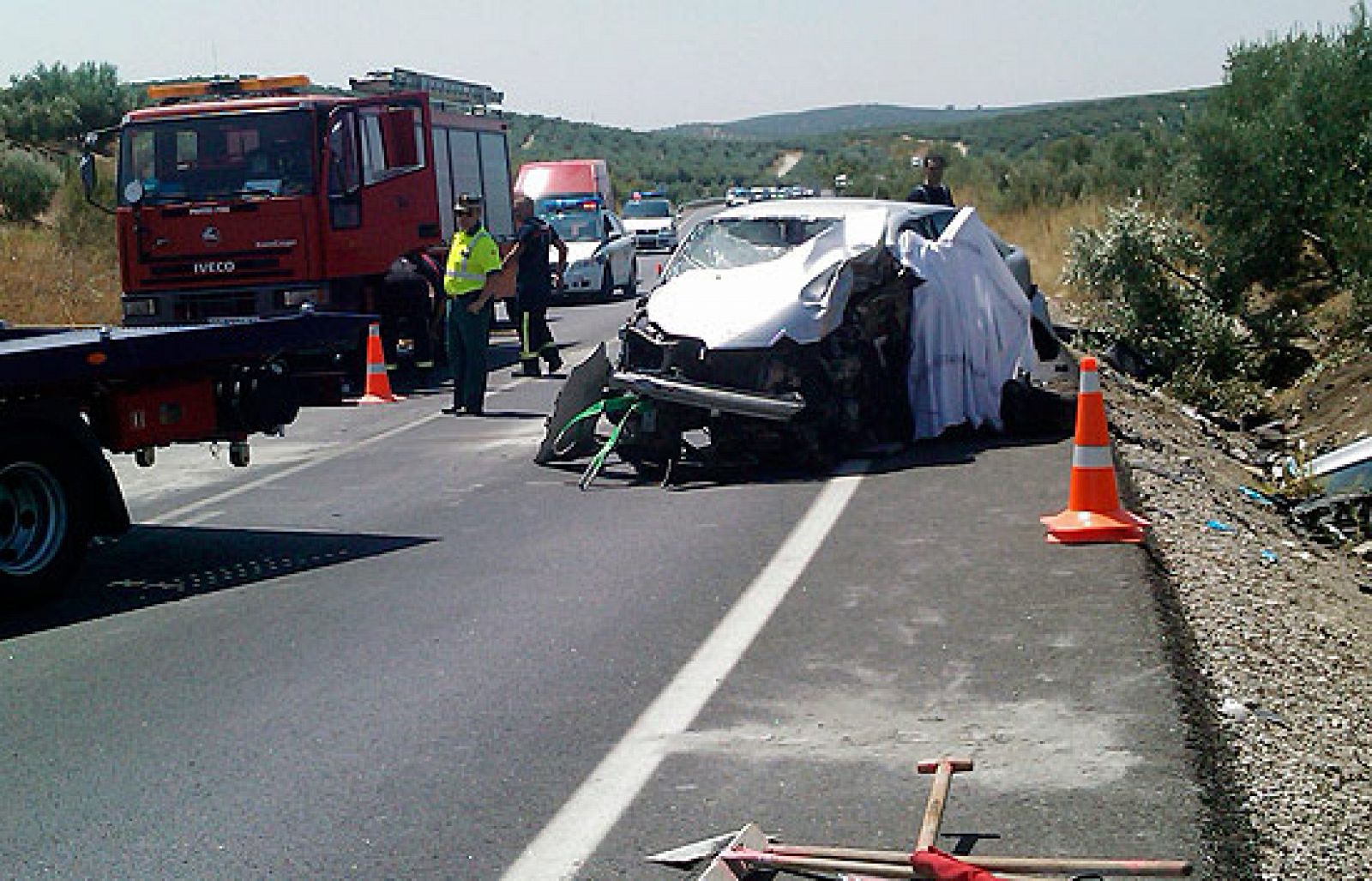 Once muertos este lunes en las carreteras