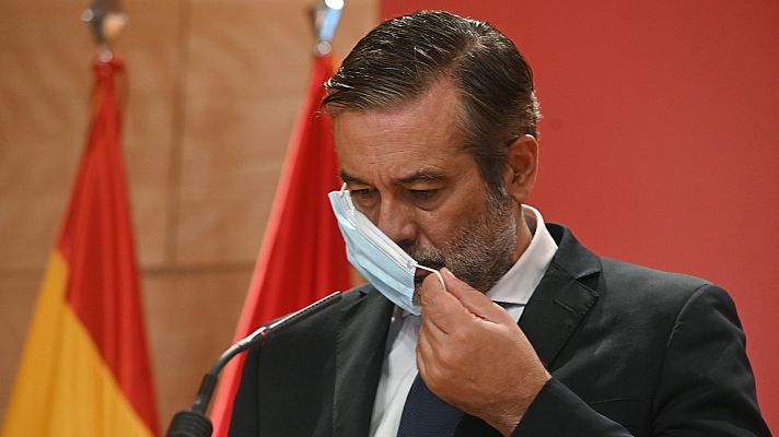 La hora de La 1 - Enrique López niega que estén ocultando datos para rebajar la curva de Madrid: "Es una injuria"