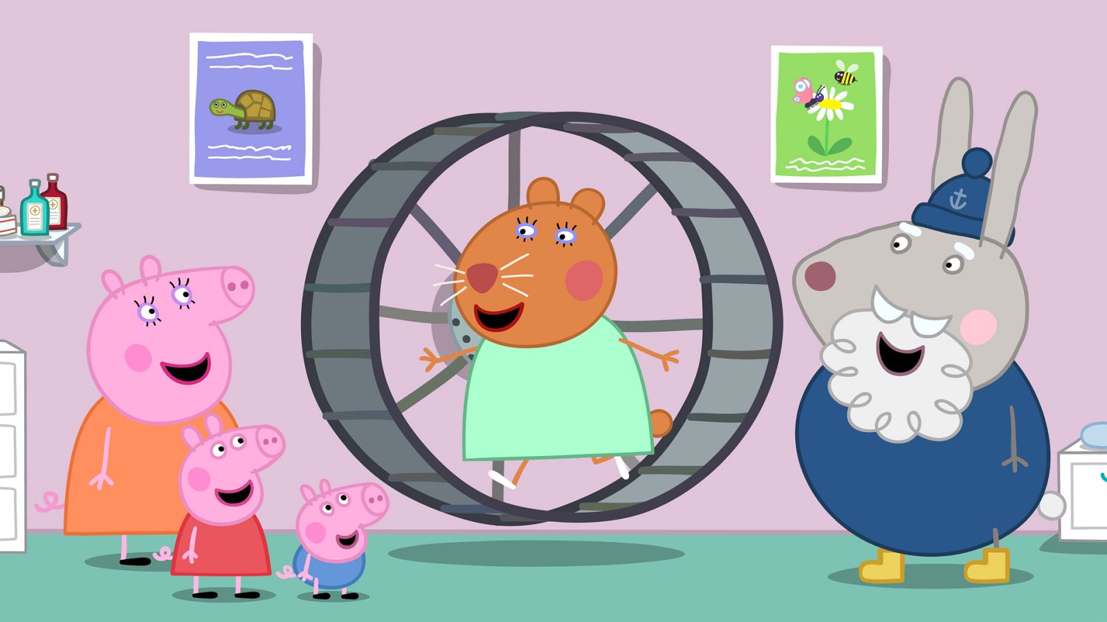 Peppa Pig (en inglés) - Doctor Hamster's big present - RTVE.es - Peppa Pig en inglés | Watch