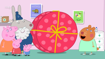 Peppa Pig - El gran regalo de la Doctora Hamster - RTVE.es - Peppa Pig | Ver