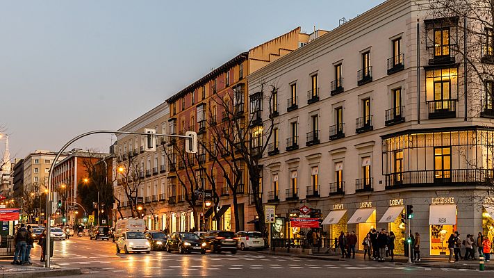 Robos de lujo en la 'milla de oro' de Madrid