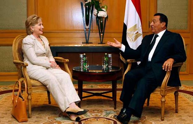  - Mubarak visita a Obama