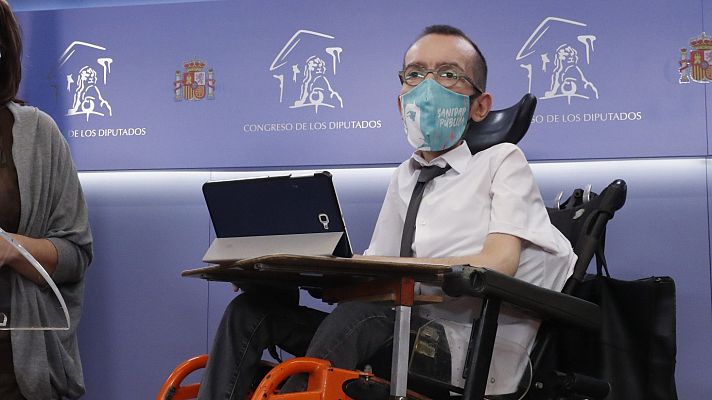 La hora de La 1 - Echenique aboga por seguir con la reforma del CGPJ incluso si el PP accede a negociar su renovación