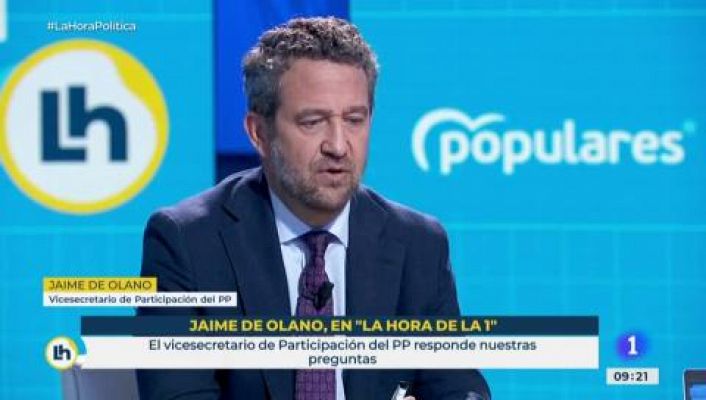 Olano: "El PP no ha sido condenado por corrupción, el Supremo dice que ha sido condenado como responsable civil"