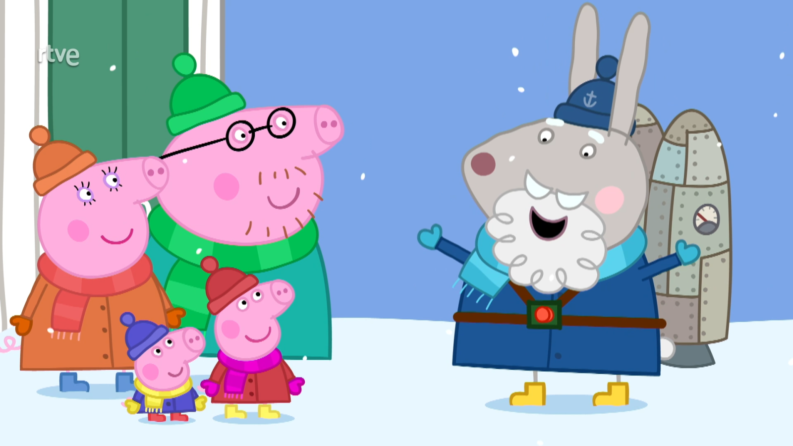 Peppa Pig - La mochila propulsada del Abuelo Rabbit - RTVE.es - Peppa Pig | Ver