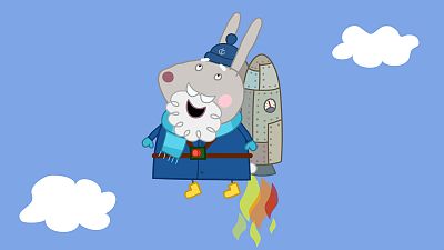 Peppa Pig (en inglés) - Grampy Rabbit's jet pack - RTVE.es - Peppa Pig en inglés | Watch