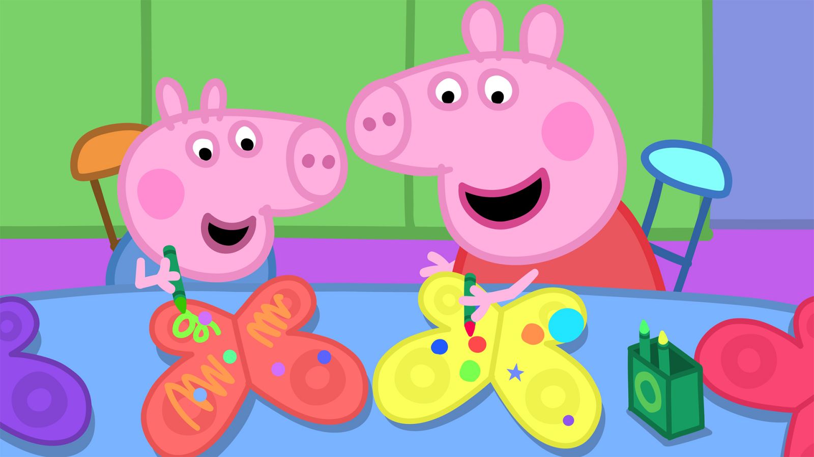 Peppa Pig (en inglés) - Butterflies - RTVE.es - Peppa Pig en inglés | Watch