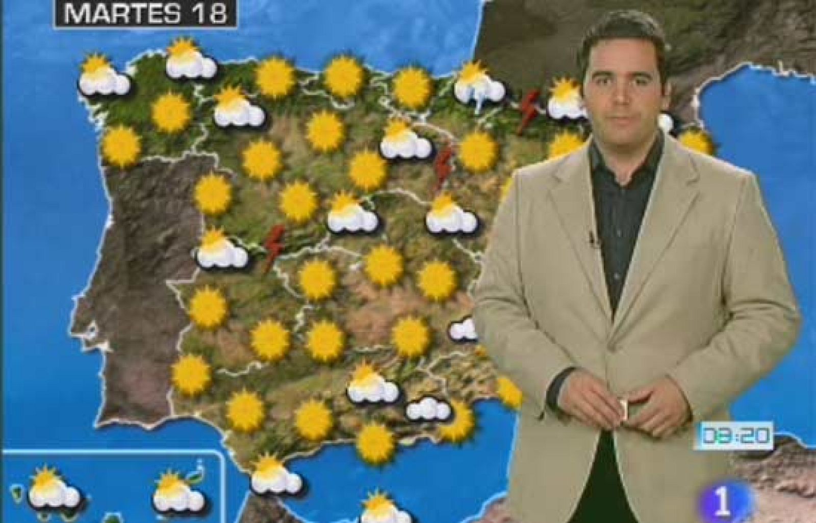 Ambiente caluroso y soleado en toda España