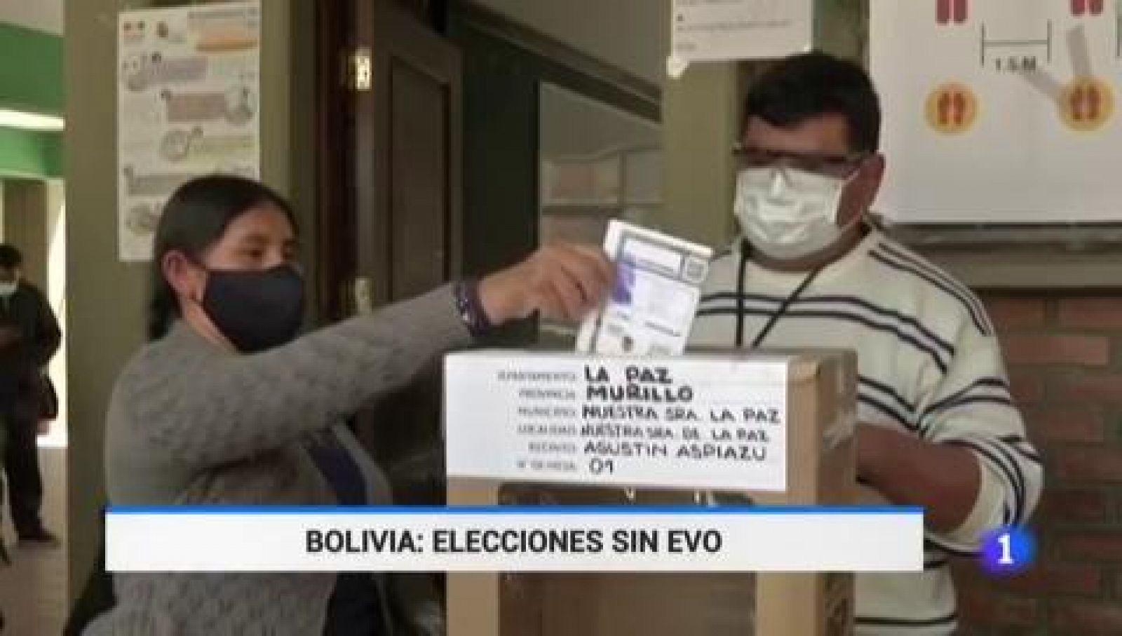 Telediario 1: Elecciones presidenciales en Bolivia sin Evo Morales de candidato por primera vez en tres décadas | RTVE Play