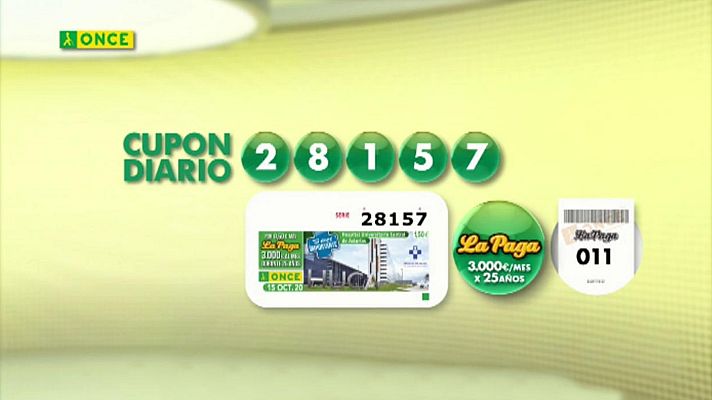 Sorteos ONCE - Sorteo ONCE - 15/10/20
