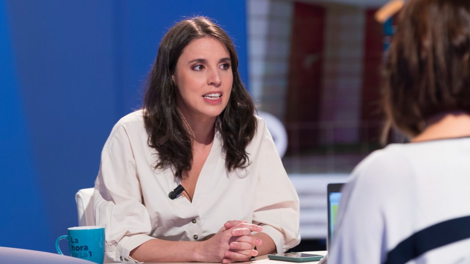 Entrevista en La Hora de La 1 a la ministra de Igualdad, Irene Montero