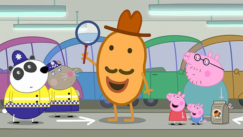 Peppa Pig (en inglés) - Detective Potato - RTVE.es - Peppa Pig en inglés | Ver