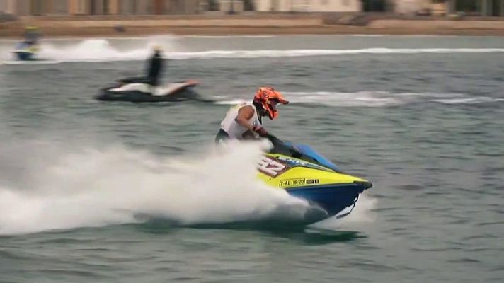 Camp.España motos de agua. Copa del Rey Motos agua y Flyski