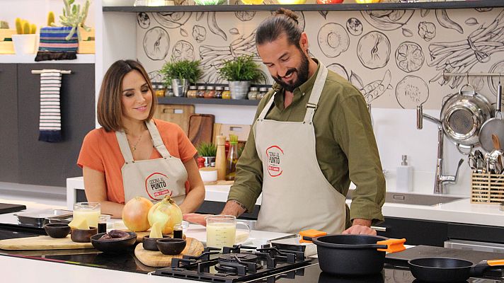 Cocina al punto con Peña y Tamara - Sopa de cebolla
