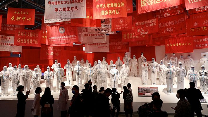 Telediario 1 - Wuhan: de epicentro de la pandemia a sortear la segunda ola