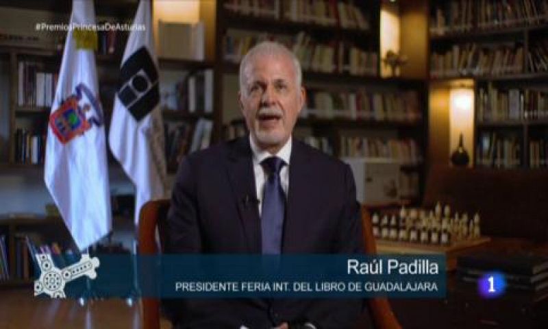 Discurso de Raúl Padilla, director de la Feria Internacional del Libro de Guadalajara, en los Premios Princesa de Asturias 2020