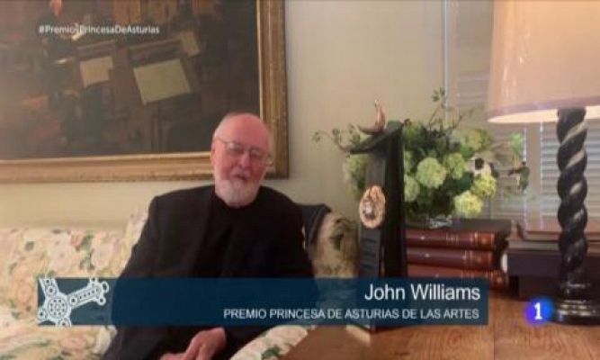 John Williams agradece el Premio Princesa de Asturias de las Artes y recuerda a Ennio Morricone