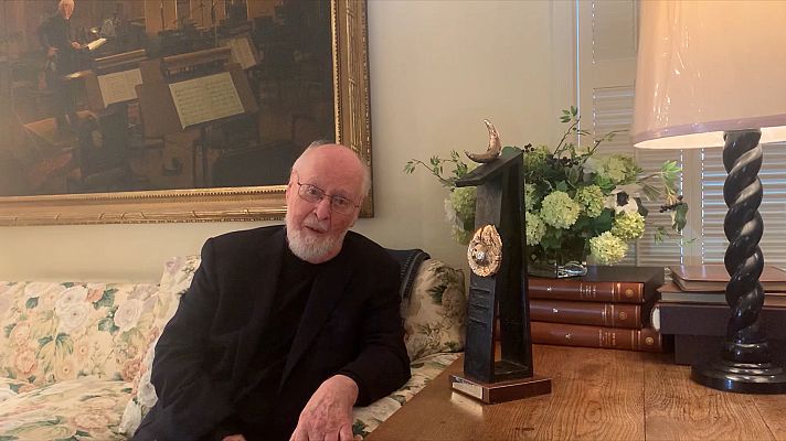 John Williams agradece el Premio Princesa de Asturias de las Artes y recuerda a Ennio Morricone