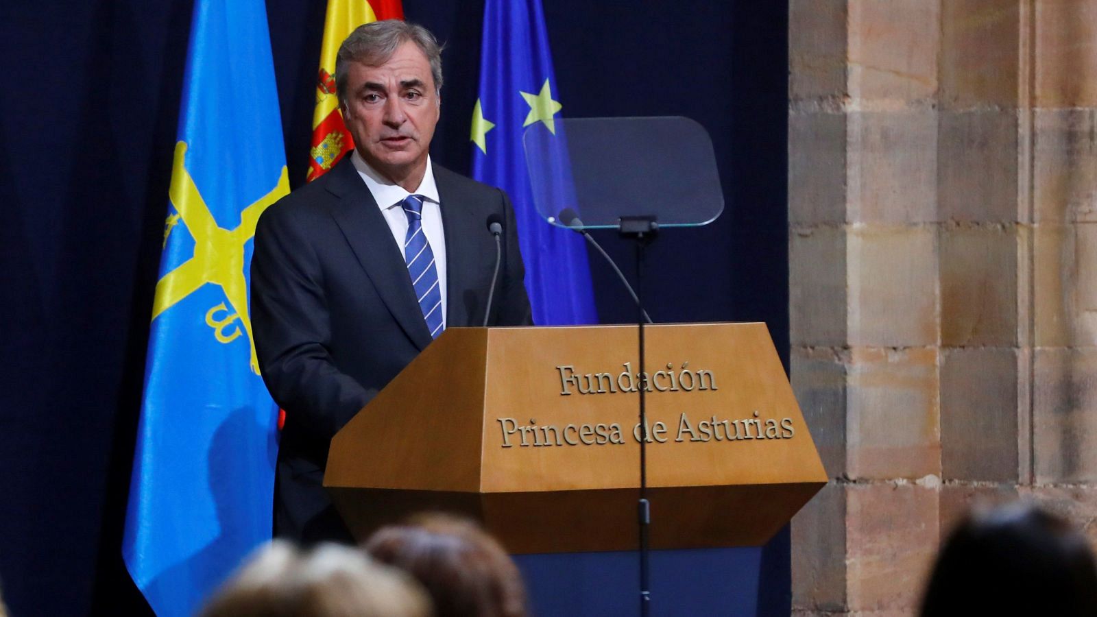 Premios Princesa de Asturias | Carlos Sainz, a los jóvenes: Escuchad a los veteranos"