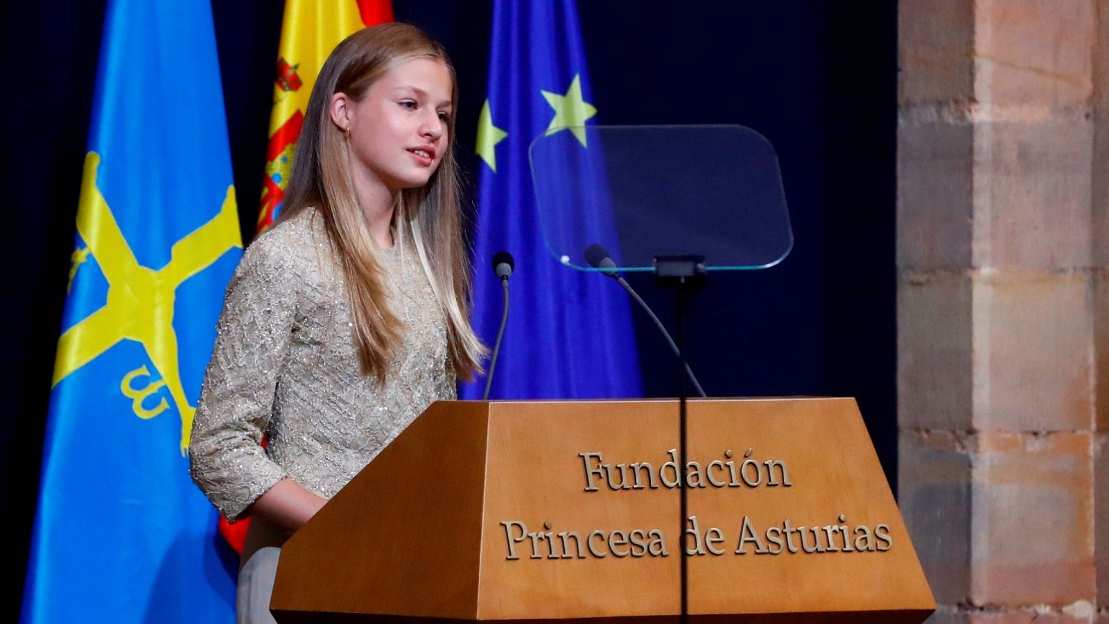 La princesa Leonor apela al "sentido de la responsabilidad" de los jóvenes en la lucha contra la COVID-19