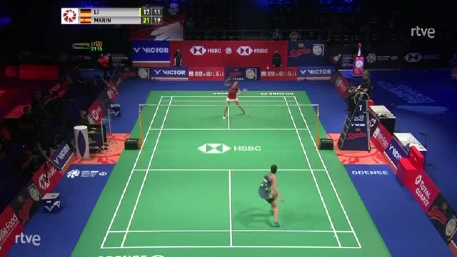 Carolina Marín vence a Yvonne Li y se mete en la final | Ver