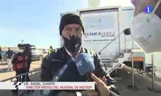  - Quartararo, tras su caída: "Solo ha sido un susto"