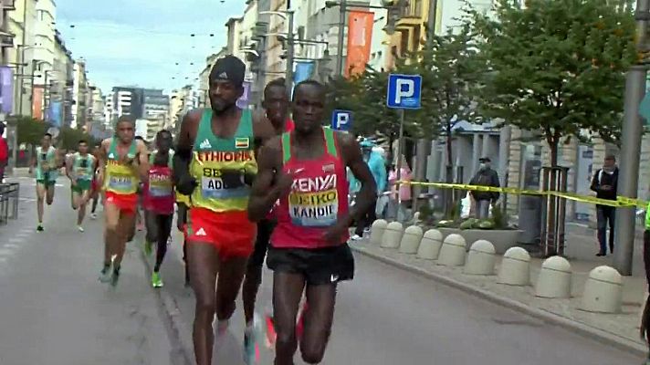Campeonato del Mundo. Medio maratón carrera masculina