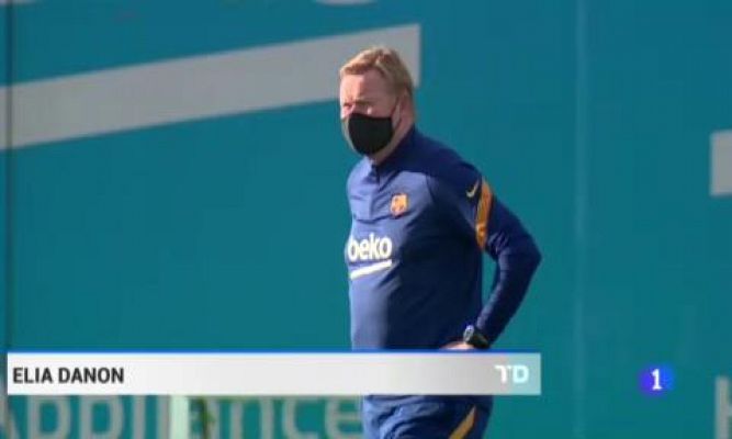 Telediario 1 - Messi, listo para la maratón de partidos del Barcelona