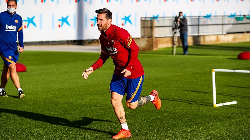 Messi, listo para la maratón de partidos del Barcelona