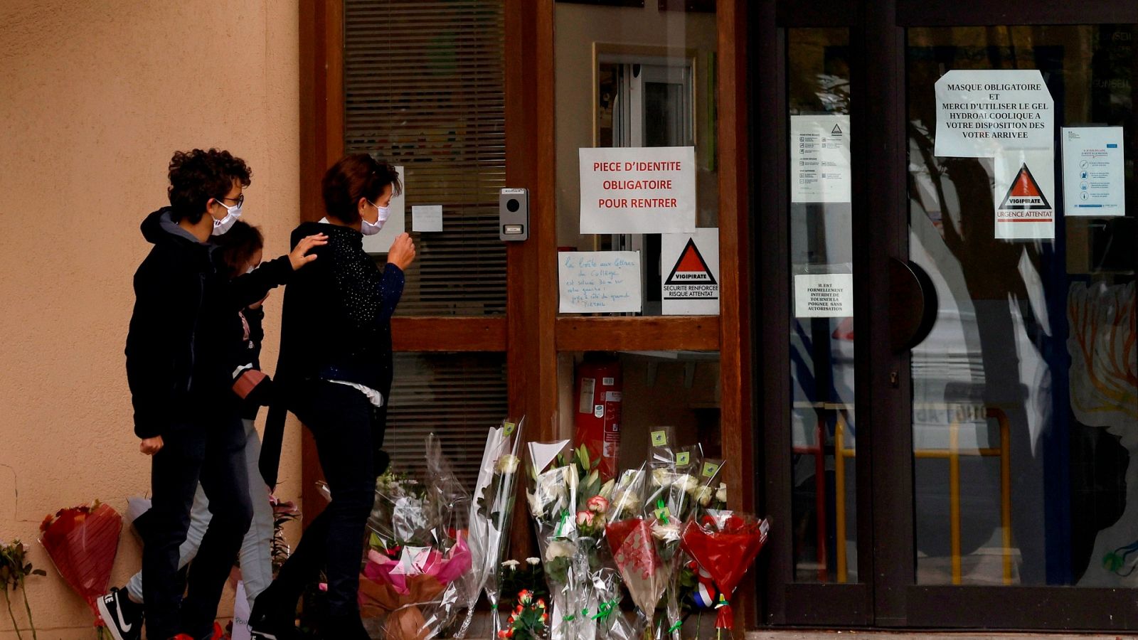 Solidaridad en las redes con el profesor decapitado en Francia