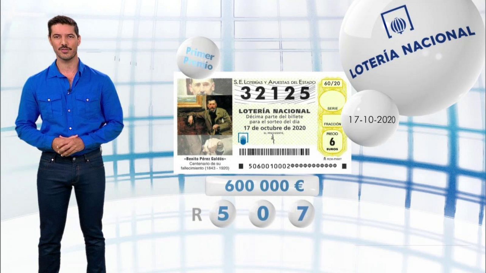Lotería Nacional - 17/10/20 - RTVE.es