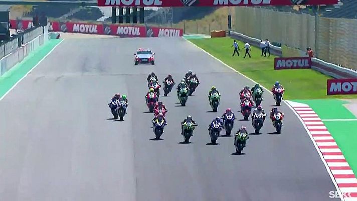 Prueba Estoril WorldSBK 1ª carrera