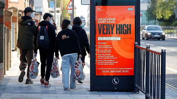 Telediario 1 - COVID-19: Nuevo récord de contagios diarios en varios países de Europa