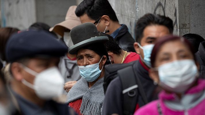 Telediario 1 - Elecciones presidenciales en Bolivia marcadas por la polarización