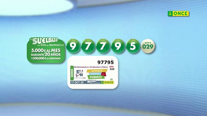Sorteos ONCE - Sorteo ONCE - 17/10/20