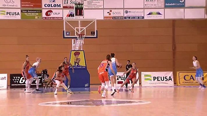 Liga fem. Endesa. 5ª jornada: Cadí La Seu-Valencia Basket