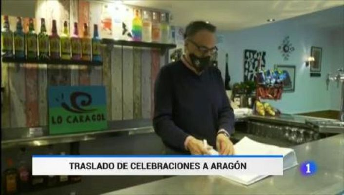  - Traslado de celebraciones a Aragón