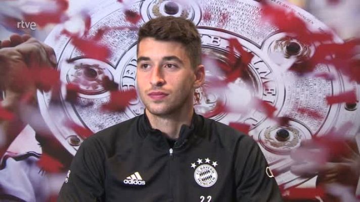 Telediario 1 - Marc Roca (Bayern): "Sabía que tenía posibilidades de fichar por el Atlético"