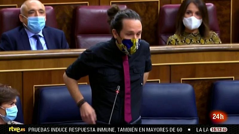 Parlamento - El foco parlamentario - Iglesias: sesión de control y reprobación rechazada - 17/10/2020